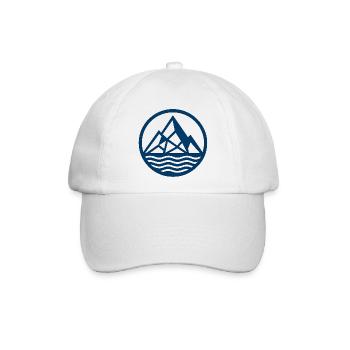Baru Mountains - Baseballkappe - Weiß/Weiß - Vorne
