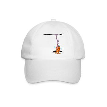 SKILIFT SKIFAHREN HAMBURGER FRANZBRÖTCHEN - Baseballkappe - Weiß/Weiß - Vorne