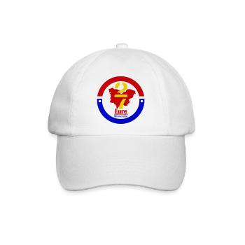 Eure Normandie 27 - Baseballkappe - Weiß/Weiß - Vorne