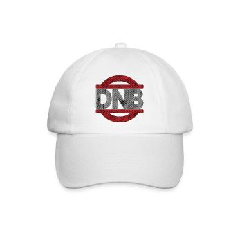 DNB biegt Grunge nicht - Baseballkappe - Weiß/Weiß - Vorne