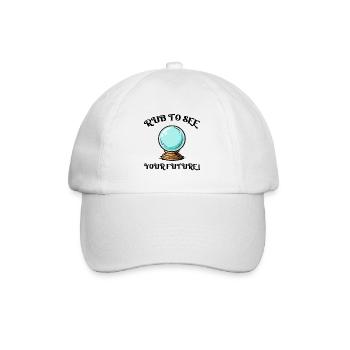 Kristallkugel  - Baseballkappe - Weiß/Weiß - Vorne