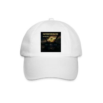 Nebula-Cockpit-Interferenz - Baseballkappe - Weiß/Weiß - Vorne