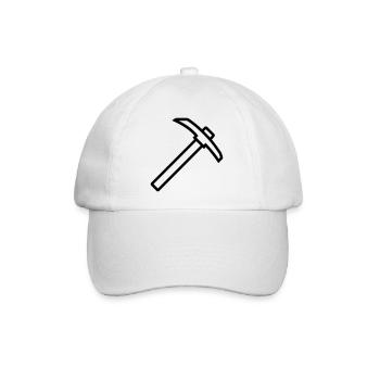 Eispickel - Baseballkappe - Weiß/Weiß - Vorne