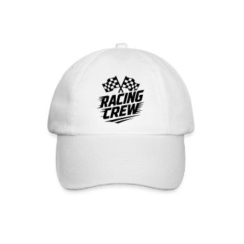 Racing Crew - Baseballkappe - Weiß/Weiß - Vorne