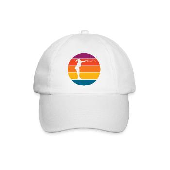 Tennis - Baseballkappe - Weiß/Weiß - Vorne