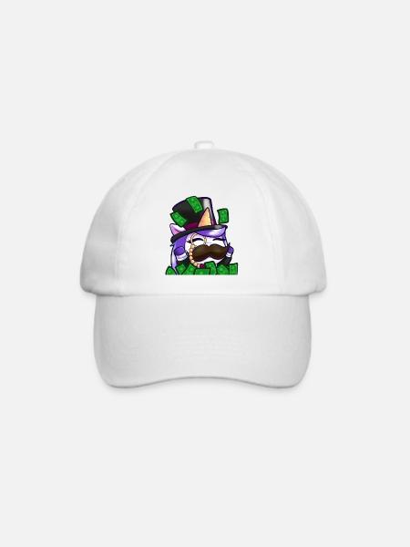 Lya Geldregen - Baseballkappe - Weiß/Weiß