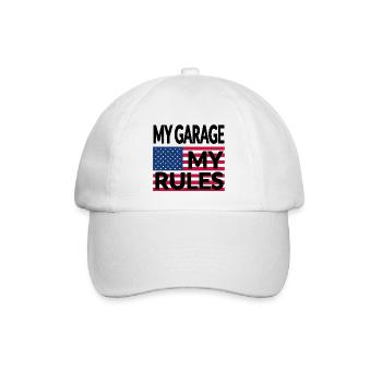 Garage - Baseballkappe - Weiß/Weiß - Vorne