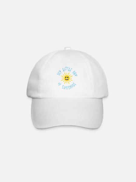 RAY_OF_SUN_BLUE - Baseballkappe - Weiß/Weiß