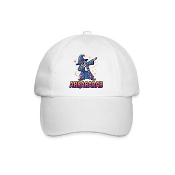 Abracadab Wizard Fantasy Meme - Baseballkappe - Weiß/Weiß - Vorne