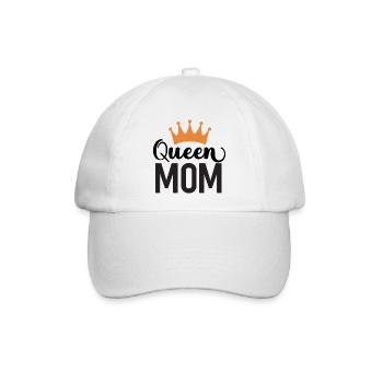 Die Mutter der Königin - Baseballkappe - Weiß/Weiß - Vorne