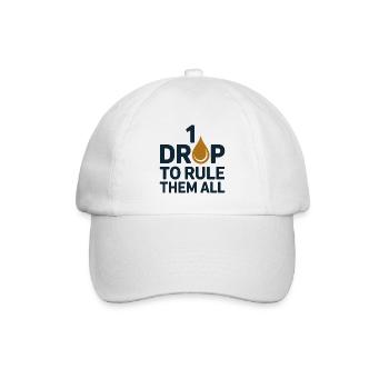 Homöopathie 1 Drop, um sie alle professionell zu beherrschen - Baseballkappe - Weiß/Weiß - Vorne