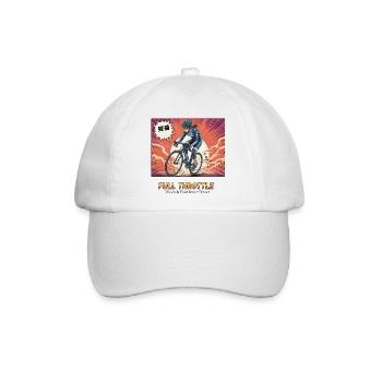 Vollgas-Sprint - Baseballkappe - Weiß/Weiß - Vorne