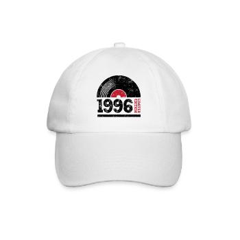 Vintage 1996 - Baseballkappe - Weiß/Weiß - Vorne