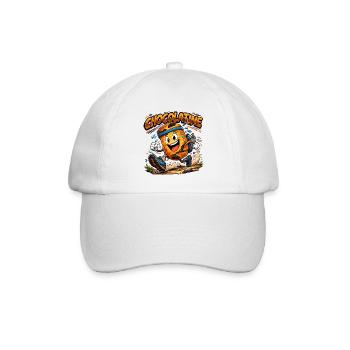 Chocolatine-Pfad - Baseballkappe - Weiß/Weiß - Vorne