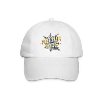 Abschlussgeschenke Abitur 2026 - Baseballkappe - Weiß/Weiß - Vorne
