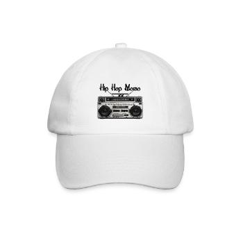 Ghetto Blaster - Baseballkappe - Weiß/Weiß - Vorne
