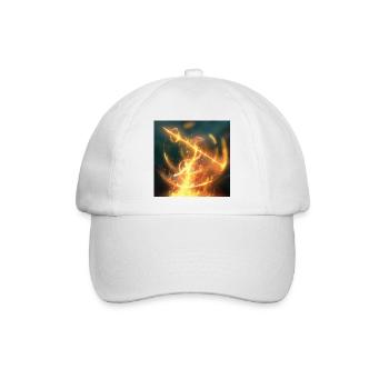 Fire Spear - Baseballkappe - Weiß/Weiß - Vorne
