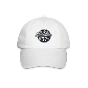 Sejerlänner Lagombes Allrounder Siegerländer Platt - Baseballkappe - Weiß/Weiß - Vorne