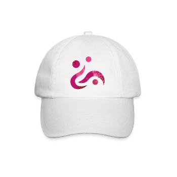 yoga-design_38 - Baseballkappe - Weiß/Weiß - Vorne