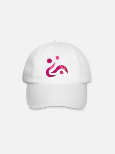 yoga-design_38 - Baseballkappe - Weiß/Weiß