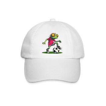 Chamäleone Fussball - Baseballkappe - Weiß/Weiß - Vorne