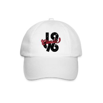 Vintage 1996 - Baseballkappe - Weiß/Weiß - Vorne