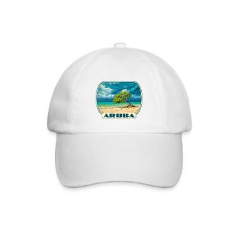Aruba - Baseballkappe - Weiß/Weiß - Vorne