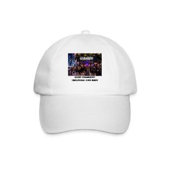 Unbelehr-Bar - Baseballkappe - Weiß/Weiß - Vorne