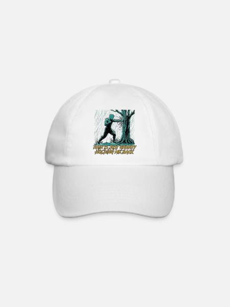 Kung Fu Kampfkunst - Baseballkappe - Weiß/Weiß
