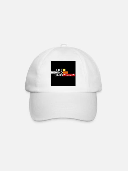 LEBEN HINTER GITTERN - Baseballkappe - Weiß/Weiß