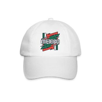 Mexico - Baseballkappe - Weiß/Weiß - Vorne