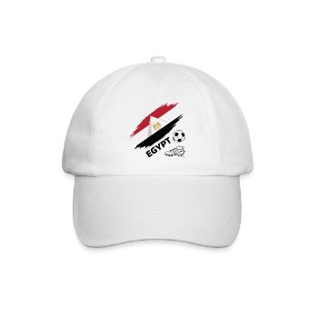 Ägypten Fußball Ägypten Fußball Fan Trikot - Baseballkappe - Weiß/Weiß - Vorne