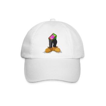 PROFIL GENOMMEN - Baseballkappe - Weiß/Weiß - Vorne