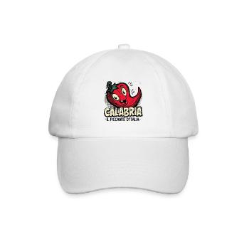 Calabria Chili Charme - Baseballkappe - Weiß/Weiß - Vorne