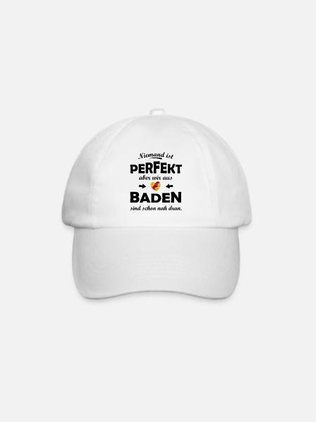 Herz der Verbindung Baden - Baseballkappe - Weiß/Weiß