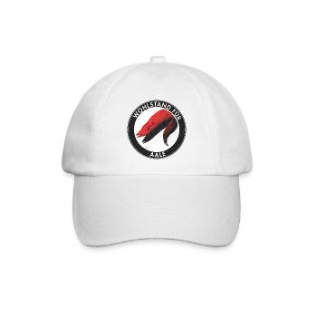 Wohlstand für Aale -  - Baseballkappe - Weiß/Weiß - Vorne