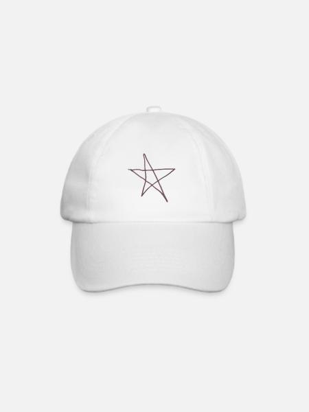 DEIN LICHT - Baseballkappe - Weiß/Weiß