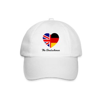 Herzflagge UKDE Fusion - Baseballkappe - Weiß/Weiß - Vorne