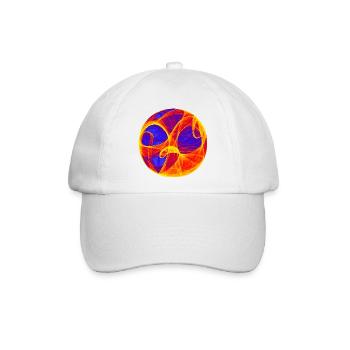 Lebensbaum Dreifaltigkeit - Baseballkappe - Weiß/Weiß - Vorne