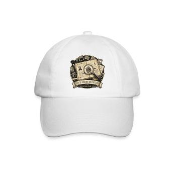 Wahre Crime Division: Unaufgeklärte Akte - Baseballkappe - Weiß/Weiß - Vorne