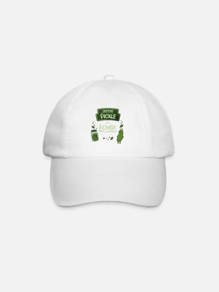 Pickle - Baseballkappe - Weiß/Weiß