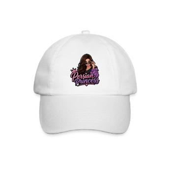 Persian princess Glamour - Baseballkappe - Weiß/Weiß - Vorne