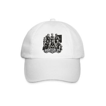 Le_Dream_Team_des_philosophes - Baseballkappe - Weiß/Weiß - Vorne