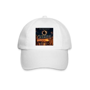 Solar Eclipse Luxor 2027 - Baseballkappe - Weiß/Weiß - Vorne