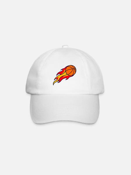 Basketball Comet - Baseballkappe - Weiß/Weiß