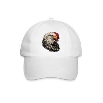Wild Eagle - Baseballkappe - Weiß/Weiß - Vorne