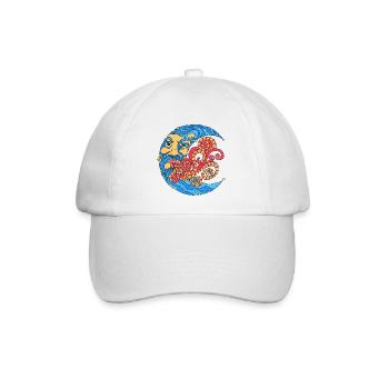 Windblower - Baseballkappe - Weiß/Weiß - Vorne