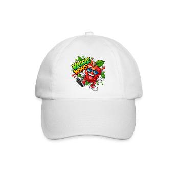 Veggie gewinnt - Baseballkappe - Weiß/Weiß - Vorne