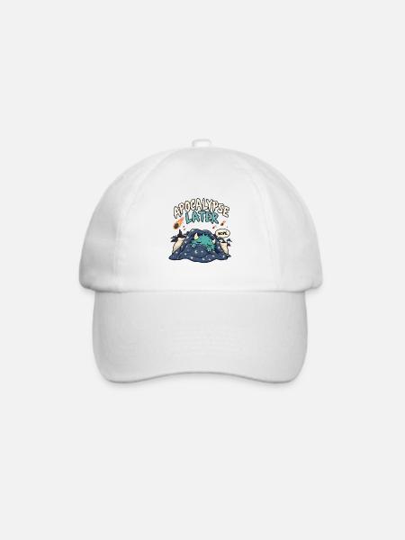 Apokalypse später - Baseballkappe - Weiß/Weiß