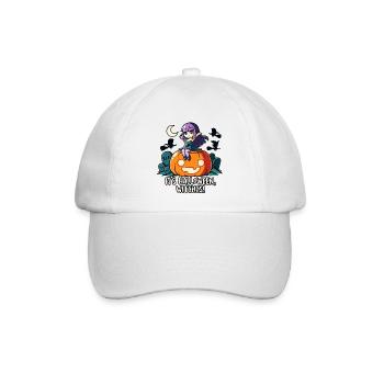 Halloweenhexen - Baseballkappe - Weiß/Weiß - Vorne